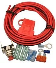 Pierce Standard Cattle Siren Wiring Kit (1 Pack, Yellow, Physical Switch, Tru...