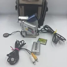 Sony DV5 digital video cam corder Powers On Sold As Parts Only