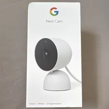 Google Nest Cam 2nd Gen Indoor Wired Security Camera
