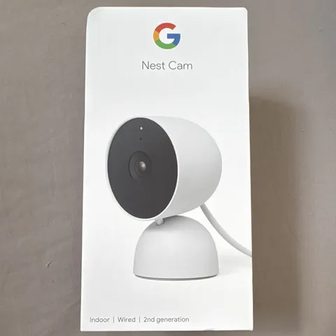Google Nest Cam 2nd Gen Indoor Wired Security Camera