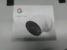 Google Nest Cam (2nd Gen) GA01317-US Security Camera Wi-Fi Night Vision - White