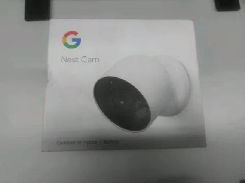 Google Nest Cam (2nd Gen) GA01317-US Security Camera Wi-Fi Night Vision - White