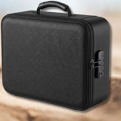 Fireproof Document Box with Lock 5200F Fire & Water Resistant Safe Storage