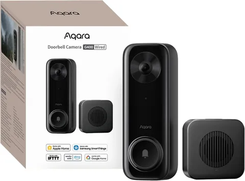 Camara de timbre g400 de video de 2k hd con timbre y conexion de wifi 6 ip65