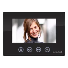 Colour Video Door Entry Monitor Black