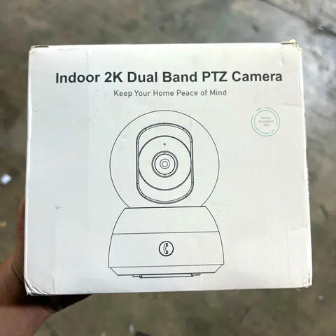 Indoor 2K Dual Band Wi‑Fi PTZ IP Camera X12D AI Track 2‑Way Audio Alexa