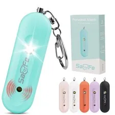 Personal Safety Alarm - Waterproof Rechargeable Alarm - 140dB Extra Loud Sire...