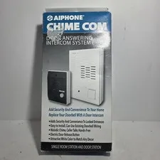 Aiphone Chime Com C-123L/A Door Answering Intercom System Set - New in Box