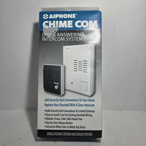 Aiphone Chime Com C-123L/A Door Answering Intercom System Set - New in Box