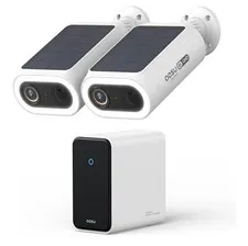 aosu SolarCam P1 Max Solar Wireless 4K UHD Security System w/ 2 Cameras