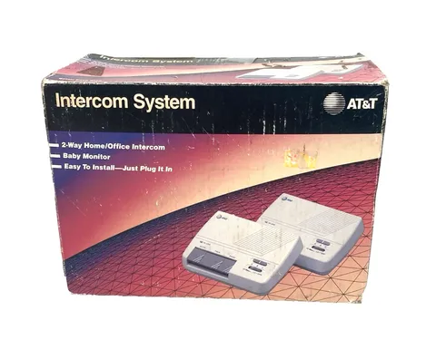 Vintage 1992 AT&T 9000 2-Way Intercom Unit Plug and Play/ OPEN BOX (NOS)