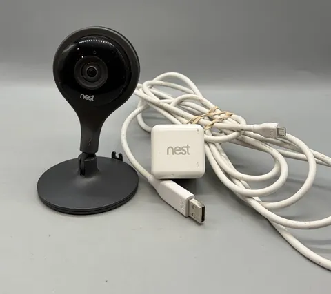 Google Nest Cam (NC1102ES) Indoor Security Camera Black A0005 - Tested