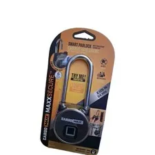 Cargo Maxx 081-95410 Cargo Maxx Fingerprint Padlock Long Shank