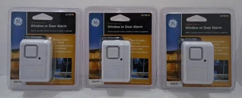 Lot of 3 GE Window or Door Alarm 56789 120dB New Factory Sealed