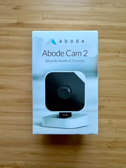 ABODE CAM 2 Plug-in Indoor Outdoor WiFi Security Camera NEW