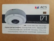 ACTi I71 Outdoor Dome IP Camera