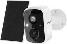 Solar Security Cameras Wireless Outdoor, Battery Powered 3K 4MP Surveillance Ind