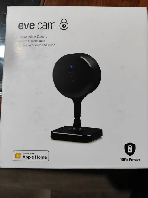 Eve Cam (Apple Home) – Smart Indoor Camera, 1080p Resolution, Motion Sensor