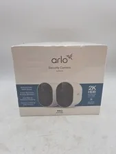 Arlo Pro Security Camera 2K HDR 6th Gen - 2 Cam White *NEW SEALED*