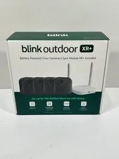 Blink Outdoor XR+ 4-Camera Wireless Wi-Fi Battery Outdoor System w/ Sync Module