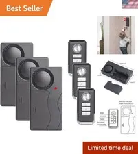 Versatile 110dB Anti-Theft Vibration Alarm with Adjustable Sensitivity Settings