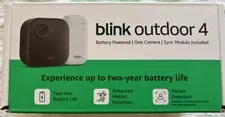 Blink Outdoor 4 (4th Gen) Wireless 1-Camera Security System w/ Sync Module