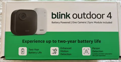 Blink Outdoor 4 (4th Gen) Wireless 1-Camera Security System w/ Sync Module