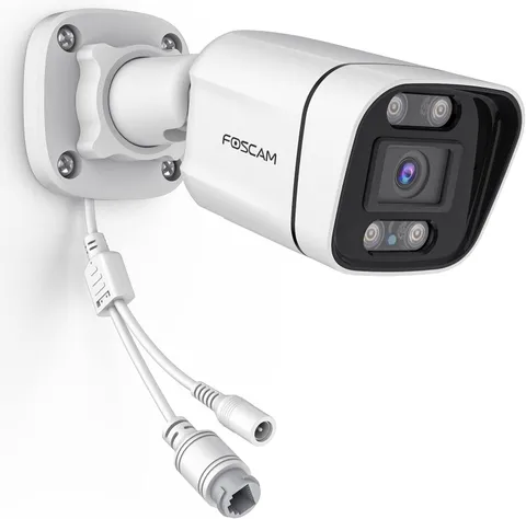 3K 5MP Outdoor Security IP POE Camera, V5EP Home Security Surveillance Camera wi