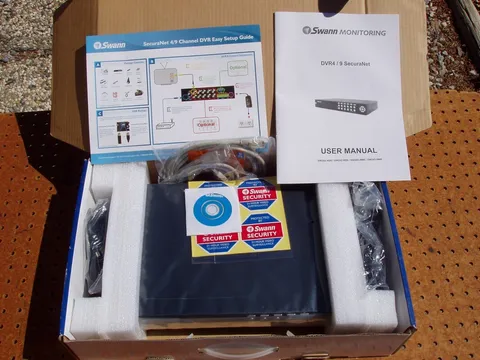 SWANN DVR4-SECURANET SECURA NET 4-CH DIGITAL VIDEO RECORDER 160GB UNUSED + ISSUE