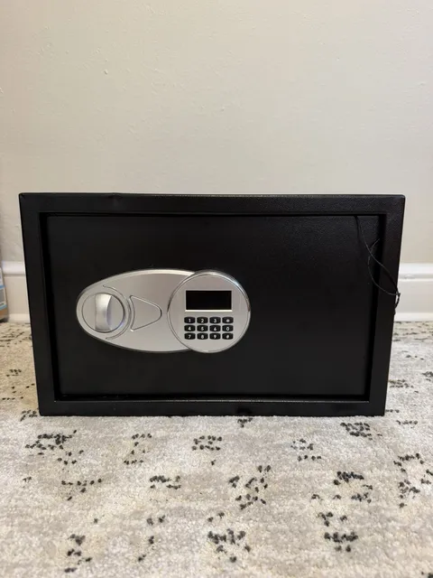Steel Security Safe and Lock Box with Digital Keypad