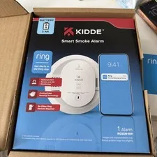KIDDE Battery Smart Smoke & Carbon Monoxide Alarm + Indoor Cam (2nd Gen)