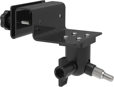 Outdoor Security Camera Gutter Mount, Black