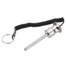 5/16 x 3-1/8" Magnetic Weight Stack Pin Universal Gym Pin Silver