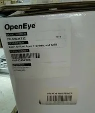 OPEN EYE 24ch NVR W/Apex Traverse, and 32TB Model # OE-MG24T32