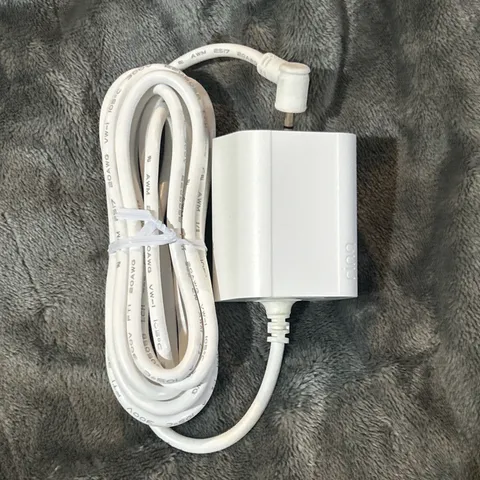 New Genuine Ring Indoor/Outdoor Stick Up Cam Power Adapter Barrel Plug - White