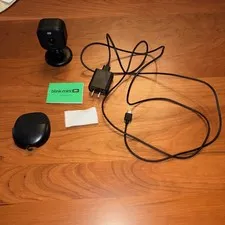 Blink Mini 2K+ Plug-In Smart Security Camera Black With Wall Mount
