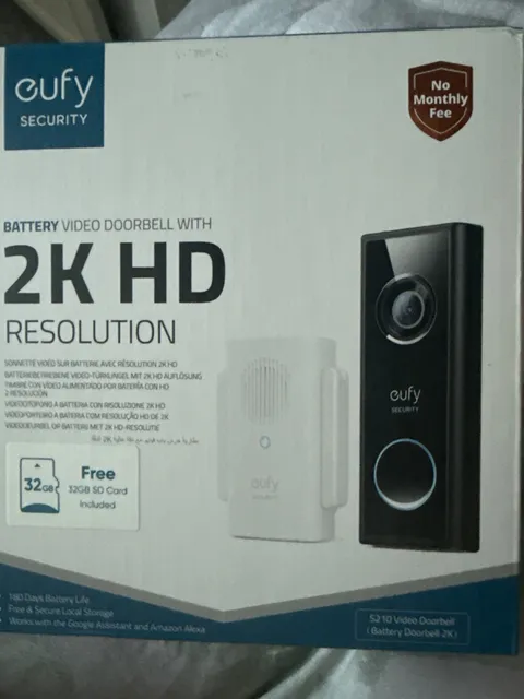 Dufy security Doorbell with 2k HD Resolution