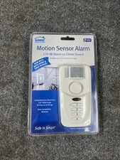 Sabre Motion Alarm with Keypad — 120dB, White, Model# HS-MSA NEW