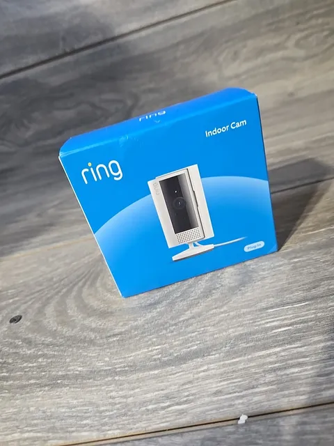 New Sealed Ring Indoor Cam 1080p HD Video Plug‑In Security Camera 2nd Generation