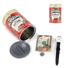 Diversion Safe Hidden Stash Storage Can Chef Boyardee Hide Money Jewelry Cash