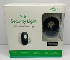 Netgear Arlo Security Light System Wire Free Smart Light ALS1101 W/ Battery New
