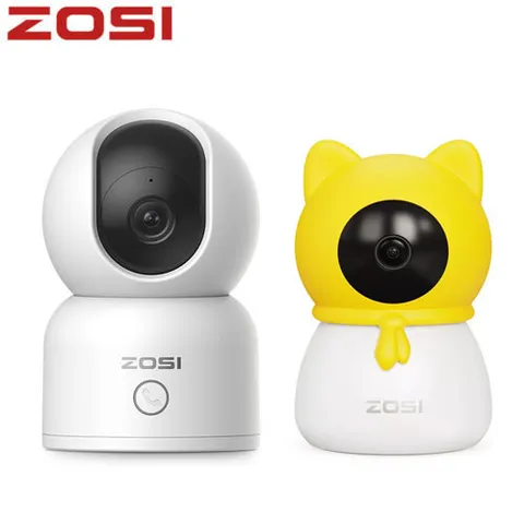 ZOSI 2K 3MP/4MP PT Home IP Zoom Camera HD 5GHz WiFi Indoor Auto Tracking