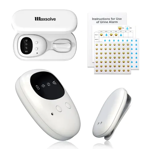 New Wireless Bed Wetting Alarm for Boys and Girls, USB-C Rechargeable Bedwett...