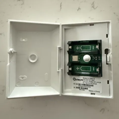 Qolsys IQ Glass-S Wireless Zwave Glass Break Detector White QS1431-840 | 2 Total