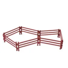 20pcs Garden Landscape Fence DIY Fence Toy Farm Fence Toy Courtyard Fence