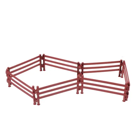 20pcs Garden Landscape Fence DIY Fence Toy Farm Fence Toy Courtyard Fence
