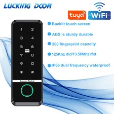 WIFI TUYA App Biometric Fingerprint Access Controller Keypad IP66 Waterproof RFI