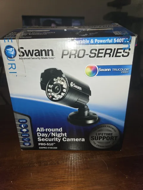 Swann PRO-510 Wired Outdoor Day/Night Bullet CCTV Camera 540TVL SWPRO-510CAM