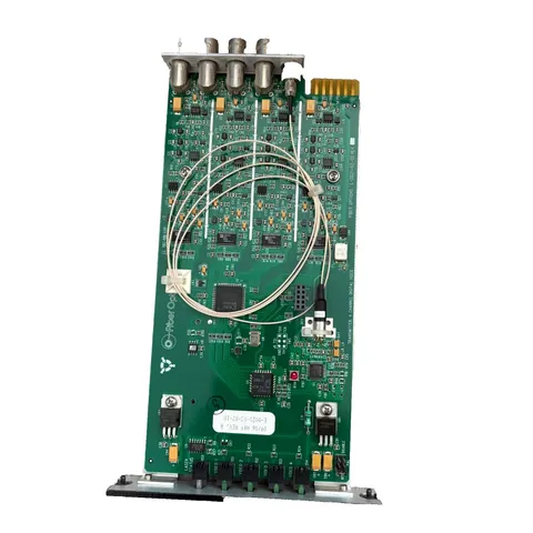 GE Security S7707VT-RST Fiber Optic Video Receiver Card 4 Channel Rack