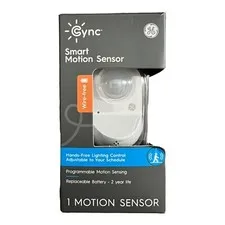 GE Cync Smart Motion Sensor Wire-Free Wireless Bluetooth Alexa Google